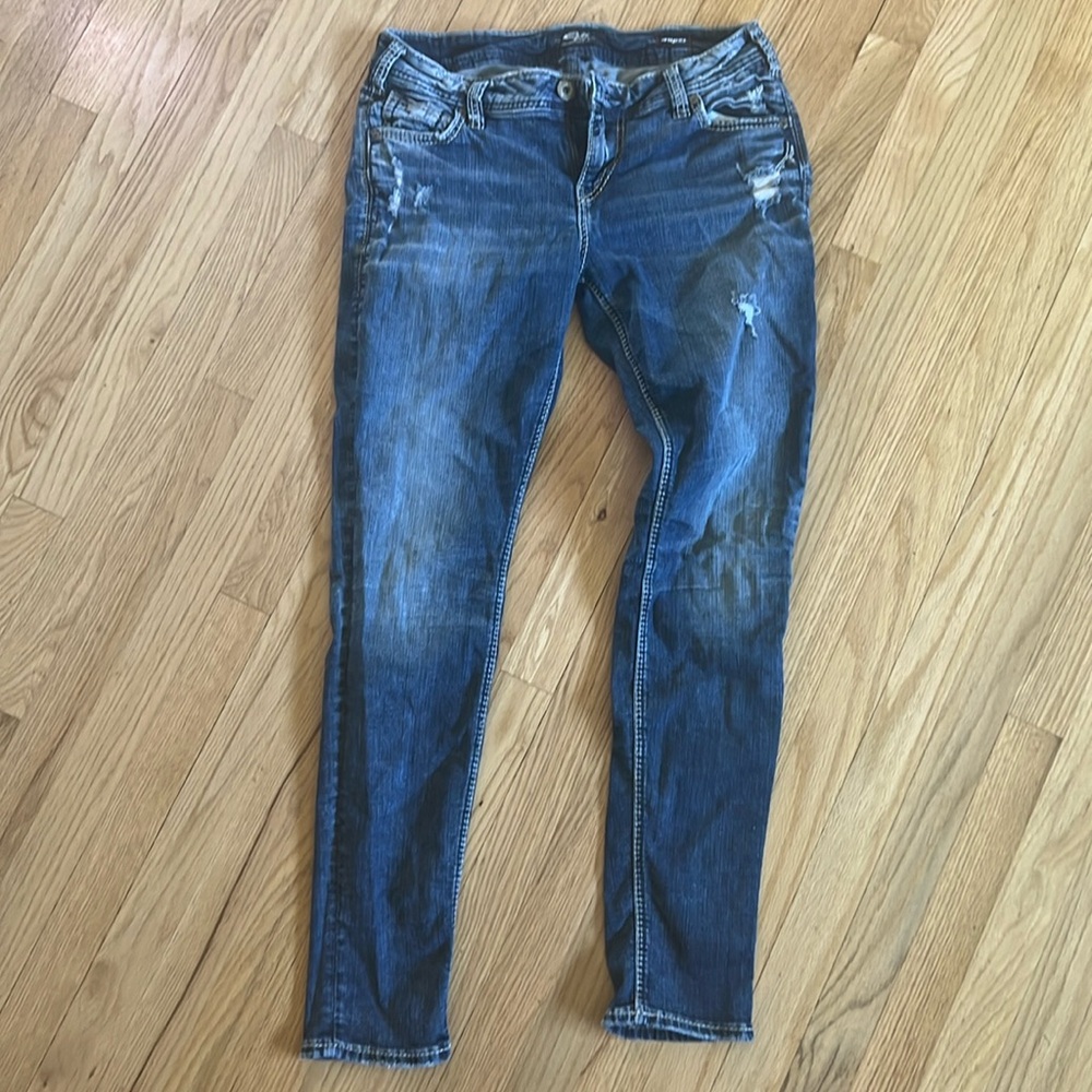 Silver Jeans - Girlfriend Super Stretch 30x29